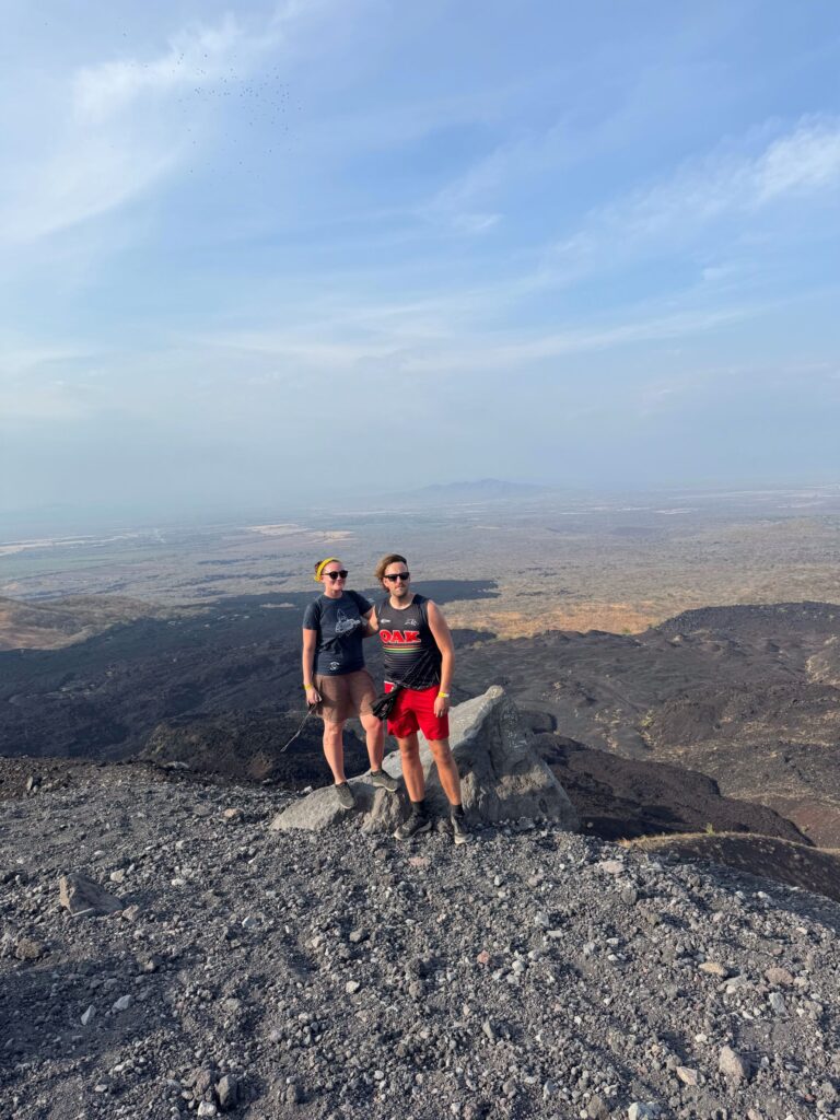 Nicaragua travel at Cerro Negro