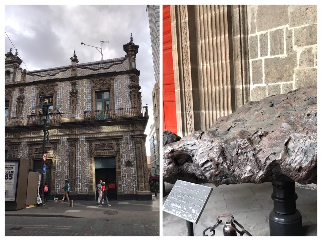 A meteorite in Mexico City