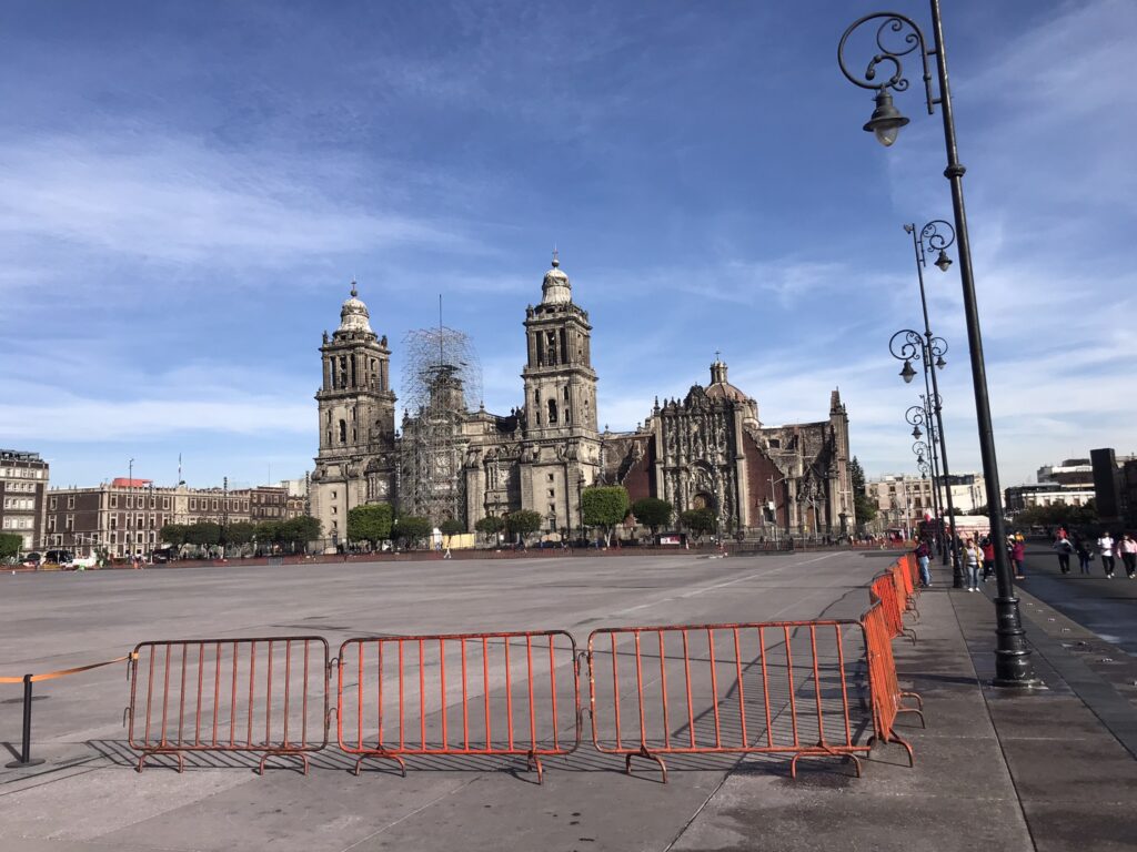 The Cathedral in Mexico City