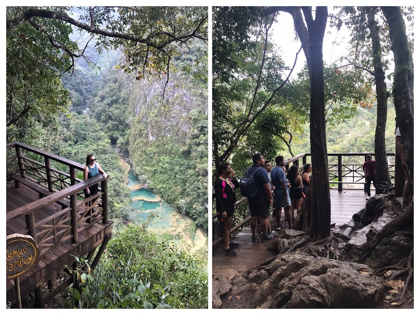 A viewpoint at Semuc Champey