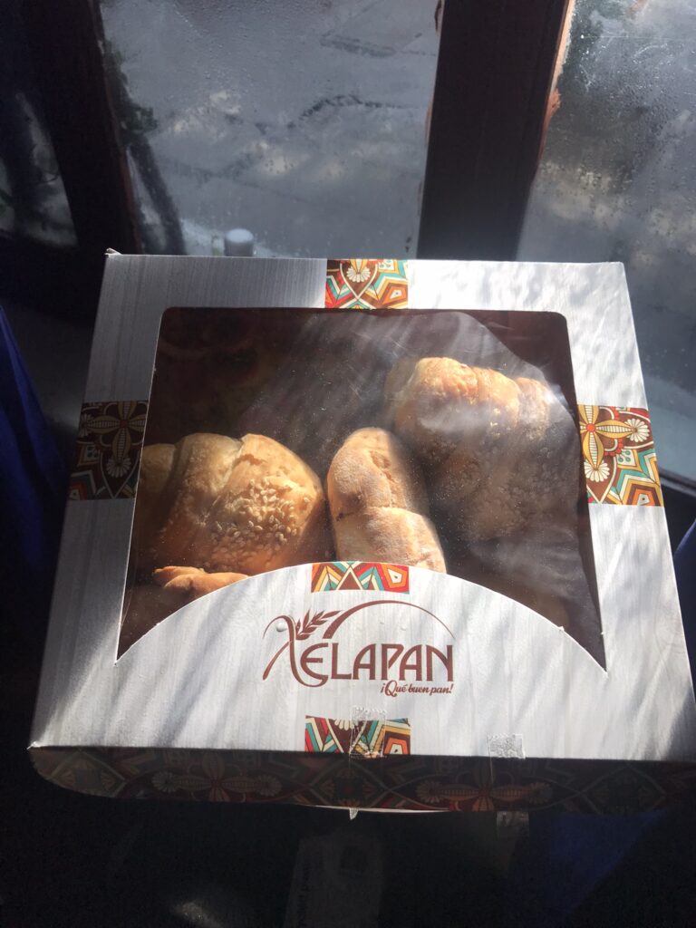 Baked items from Xelapan bakery