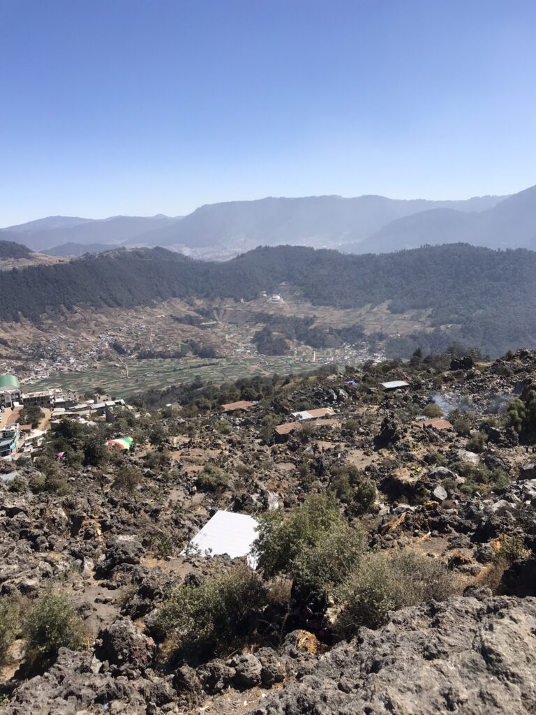 A view of Canton Chicua from the Cerro Quemedo in Southern Guatemala