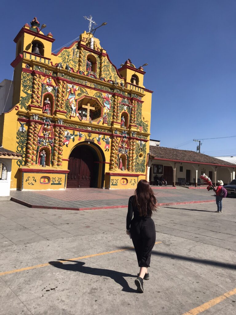 The church at San Andres Xecul