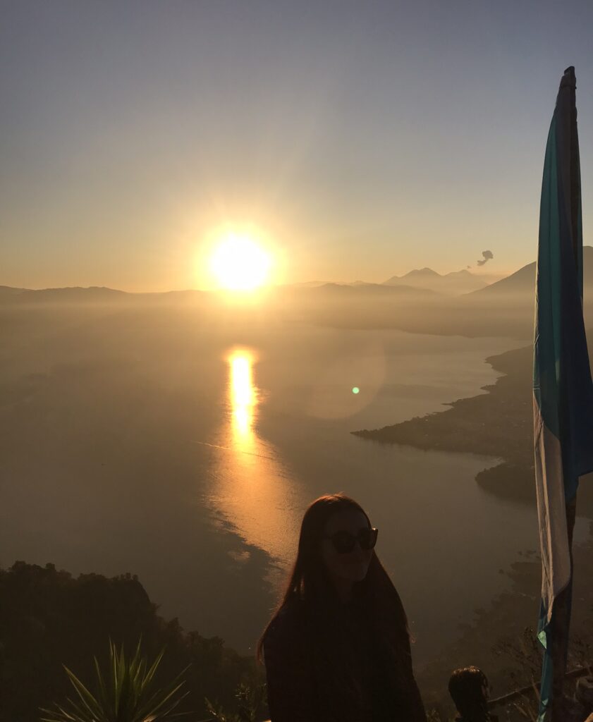 Sunrise over Lago Atitlan