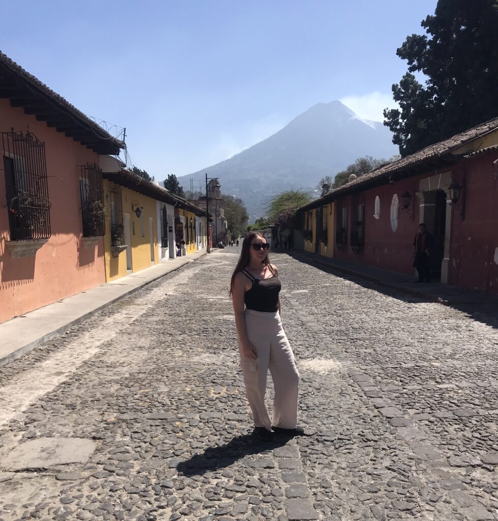 A street in Antigua Guatemala