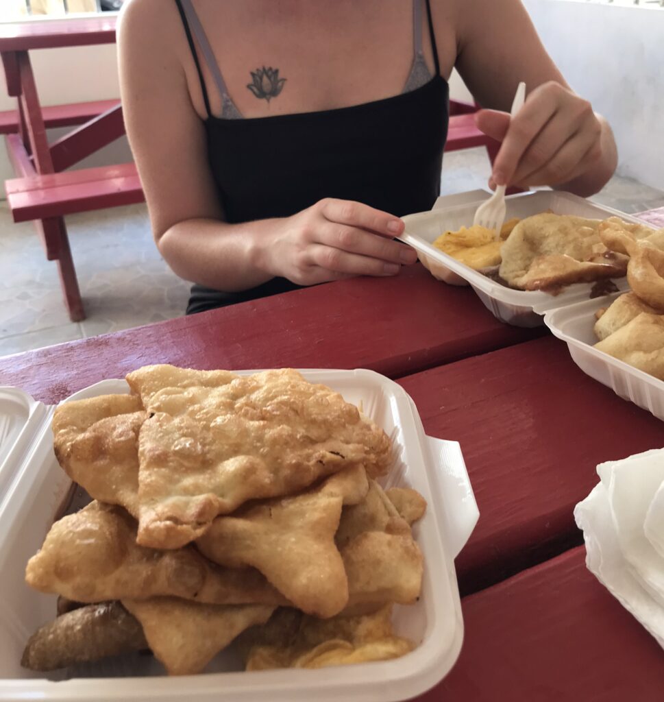 Fryjacks in Belize