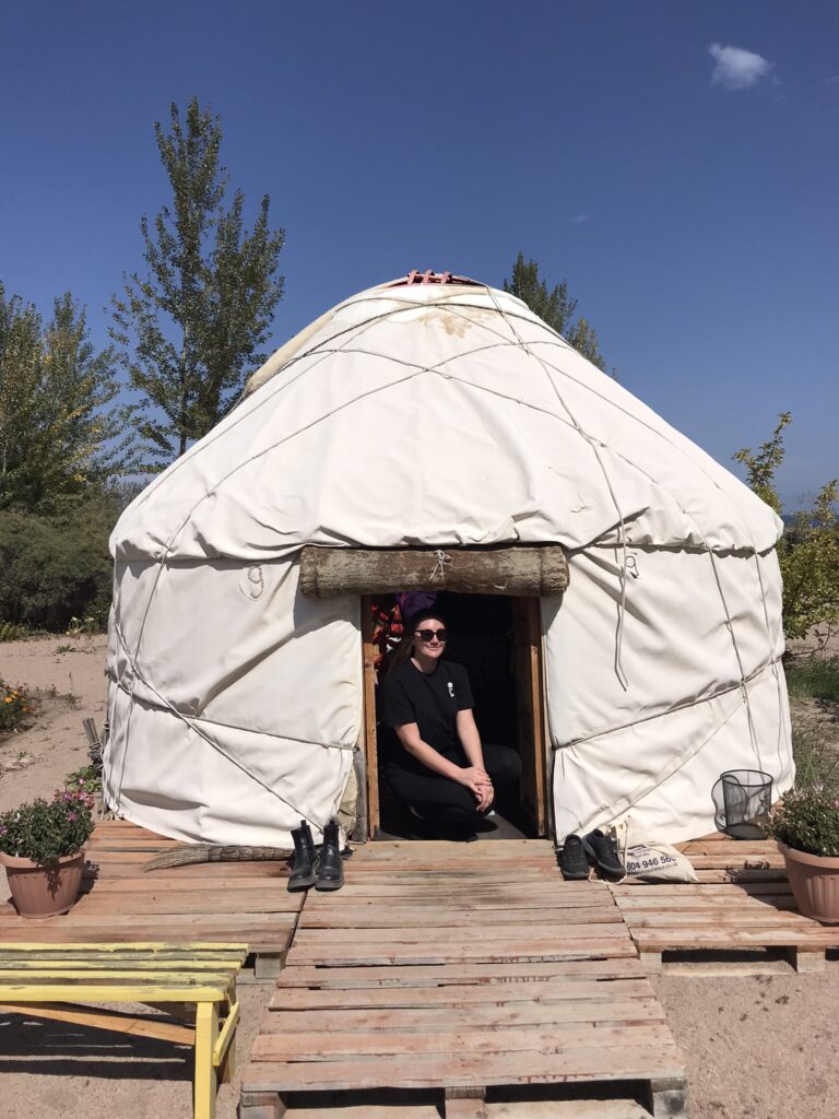 A yurt near Issyk Kul