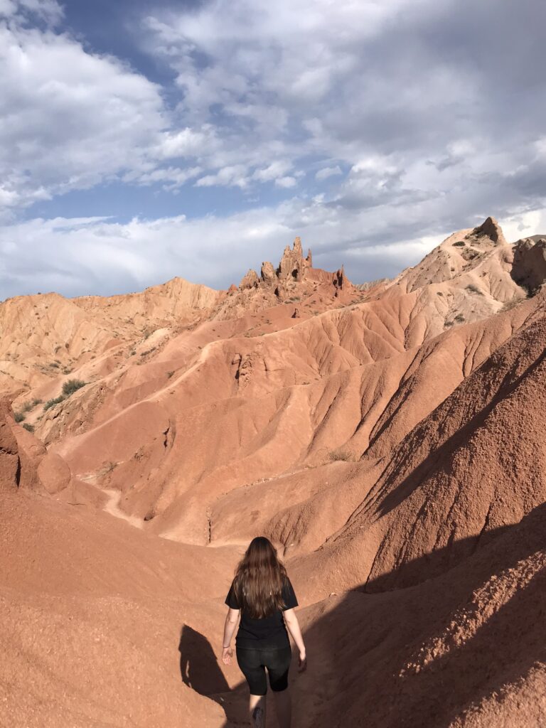 Rock formations at Fairy Tale Canyon Skazka