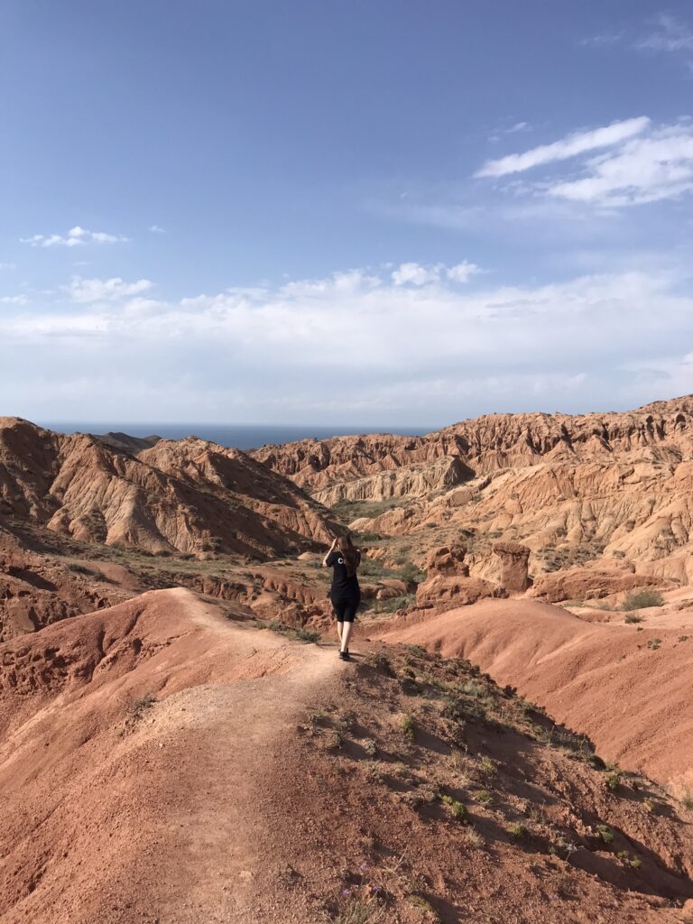 Kyrgyzstan travel at Fairy Tale Canyon Skazka