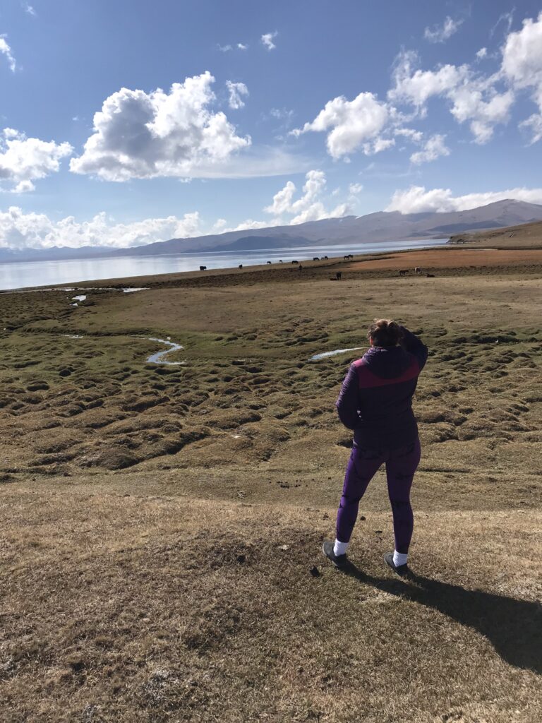 A view over Song Kul lake