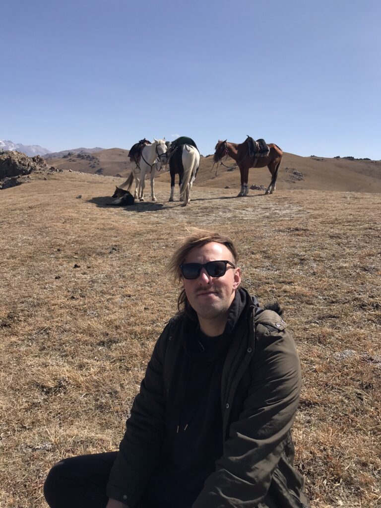 Horses near Song Kul