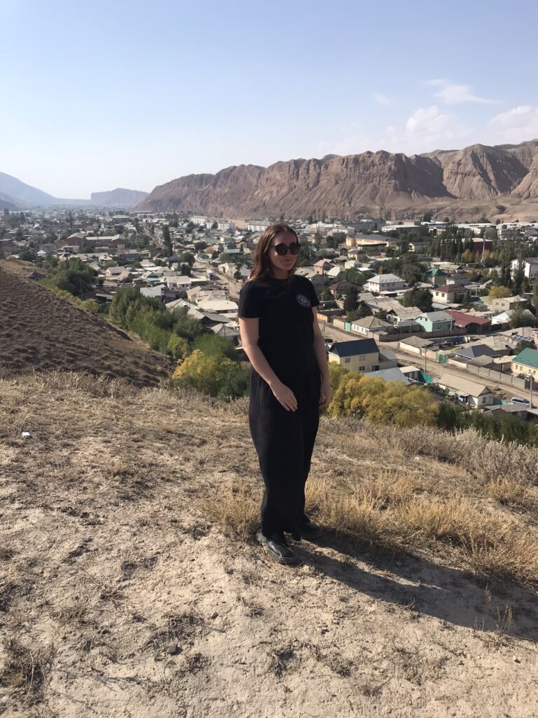 A view over the city of Naryn