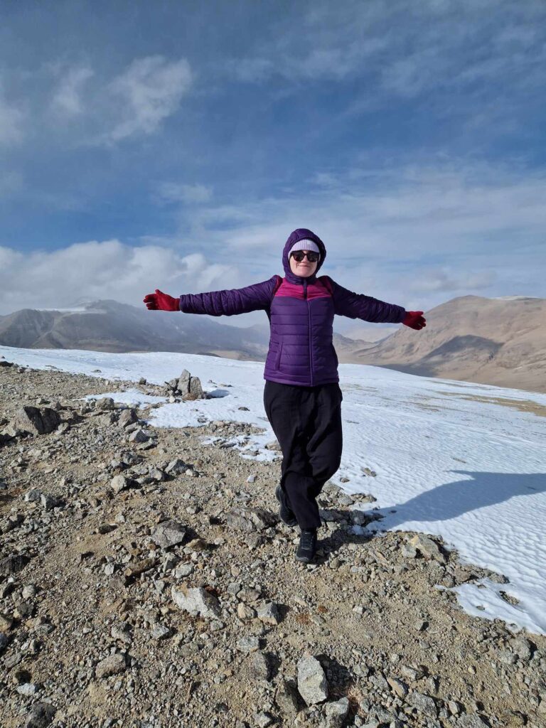 Panorama Ridge in the Pamir Mountains