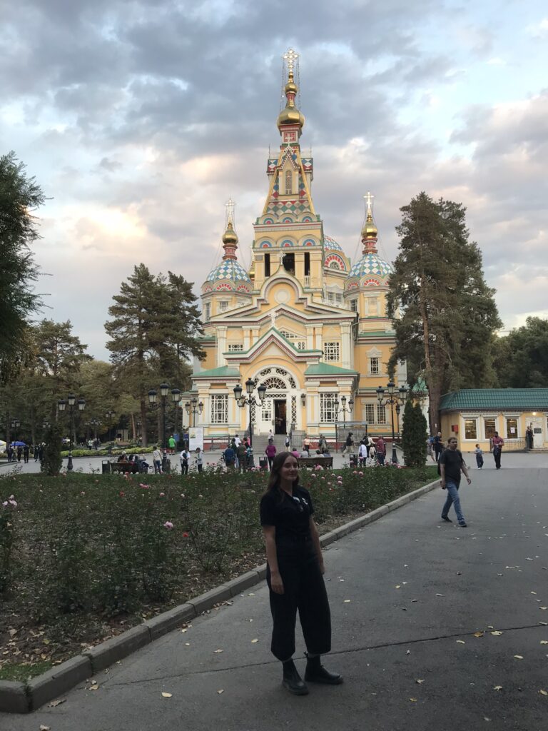 The Ascension Church in Almaty