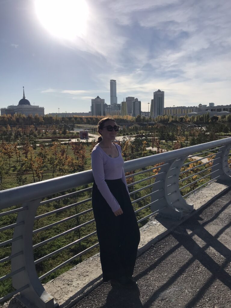 The skyline of Astana