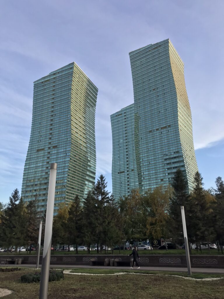 Skyscrapers in Astana