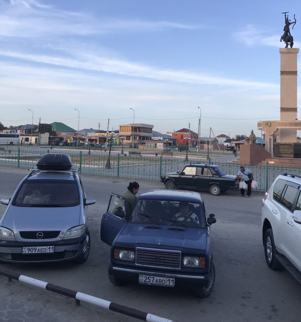 A street in the town of Aral