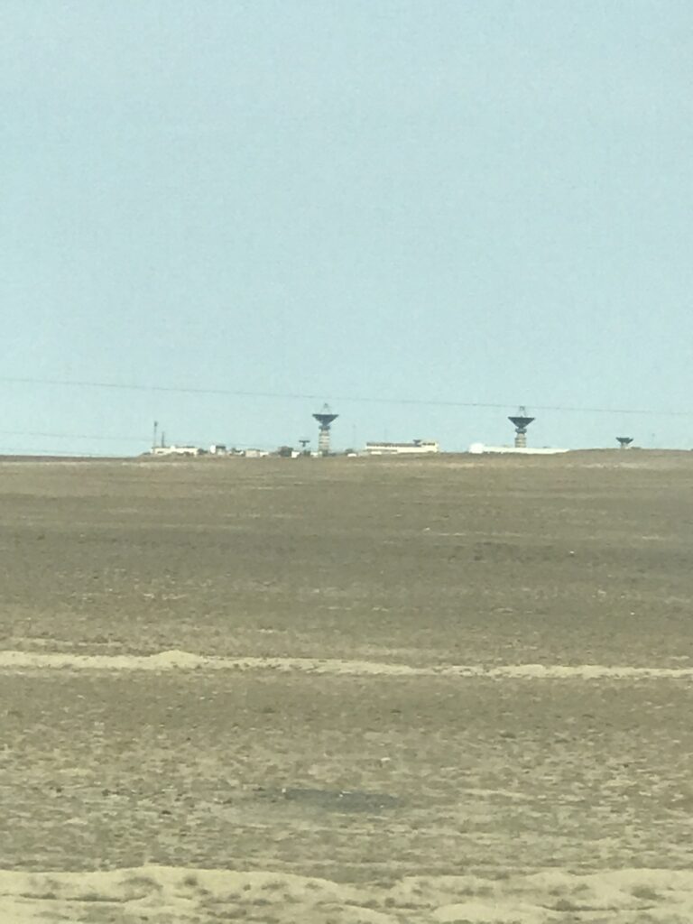 Baikonur Cosmodrome in central Kazakhstan