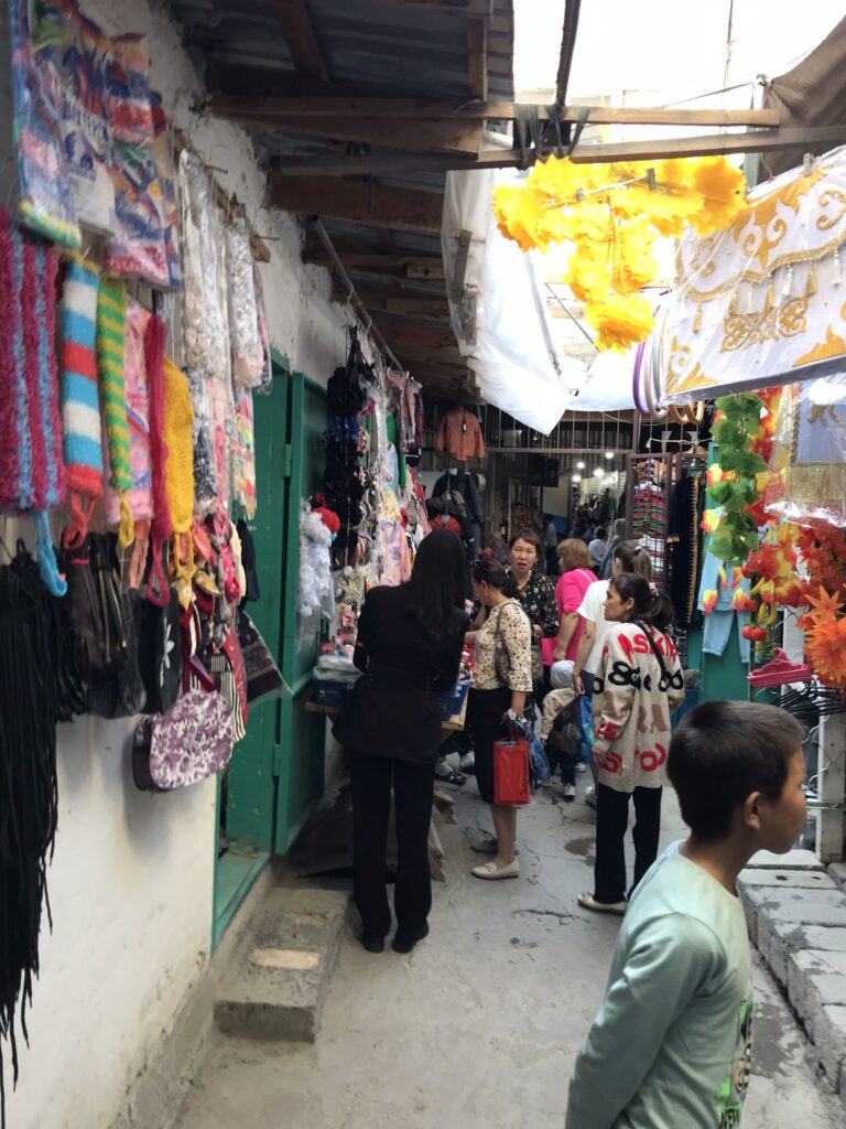 The bazaar in Turkistan