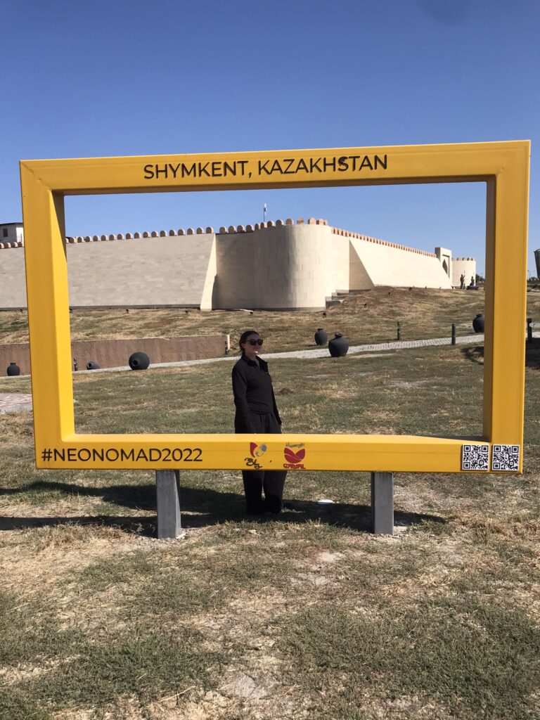 Shymkent fortress in Kazakhstan