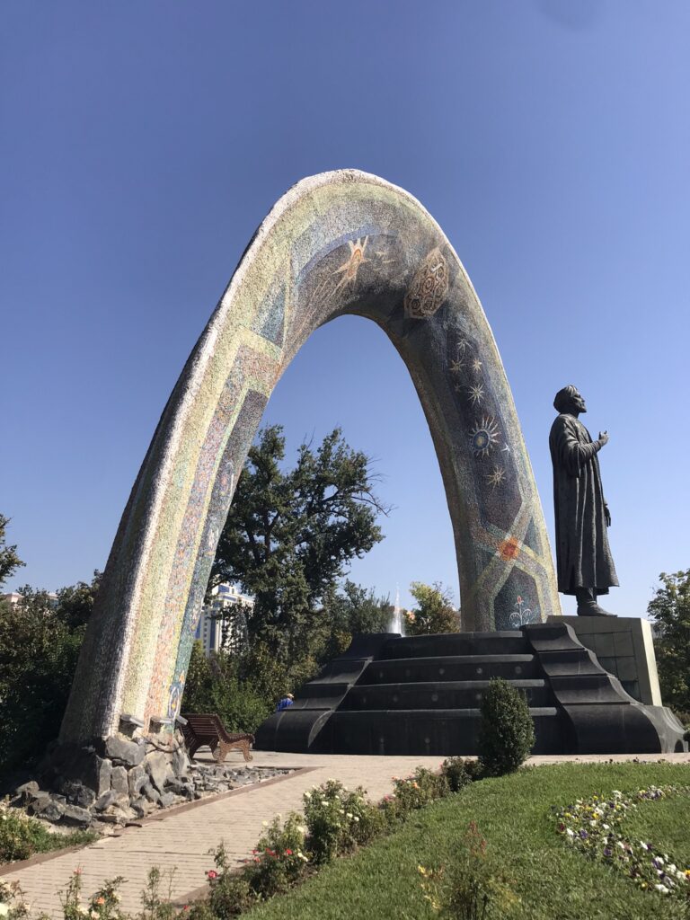 Ayni Park in Dushanbe