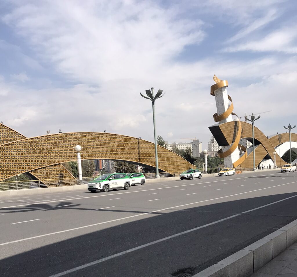 Electric taxis in Dushanbe