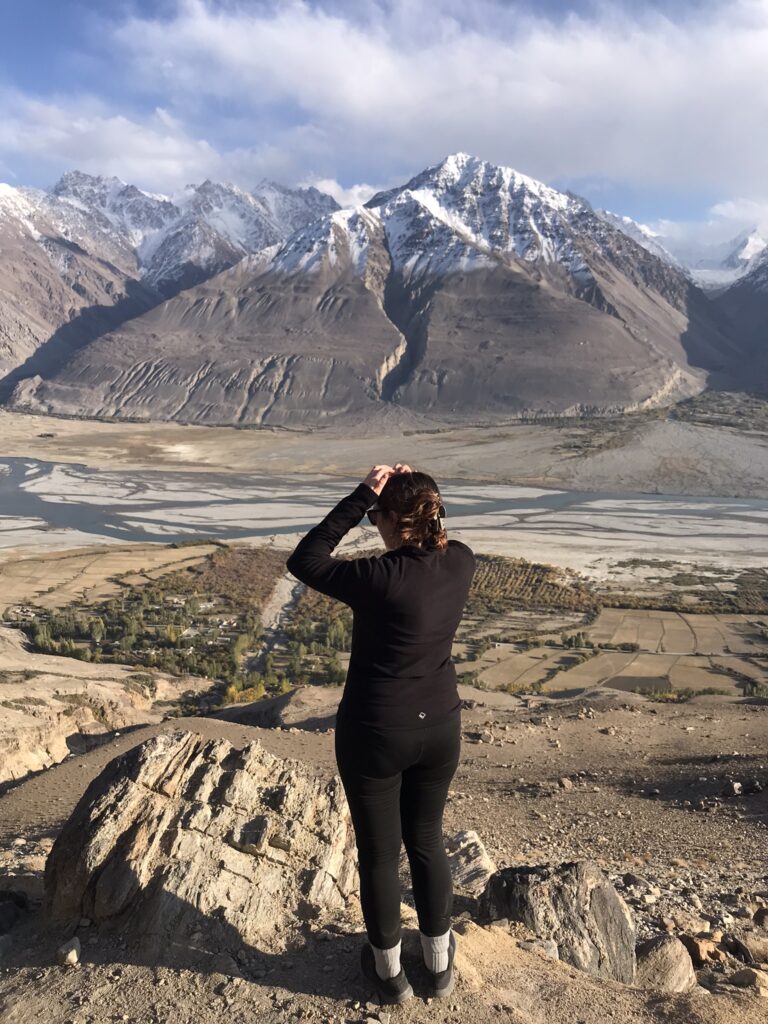 A view of the Wakhan Valley in Tajikistan