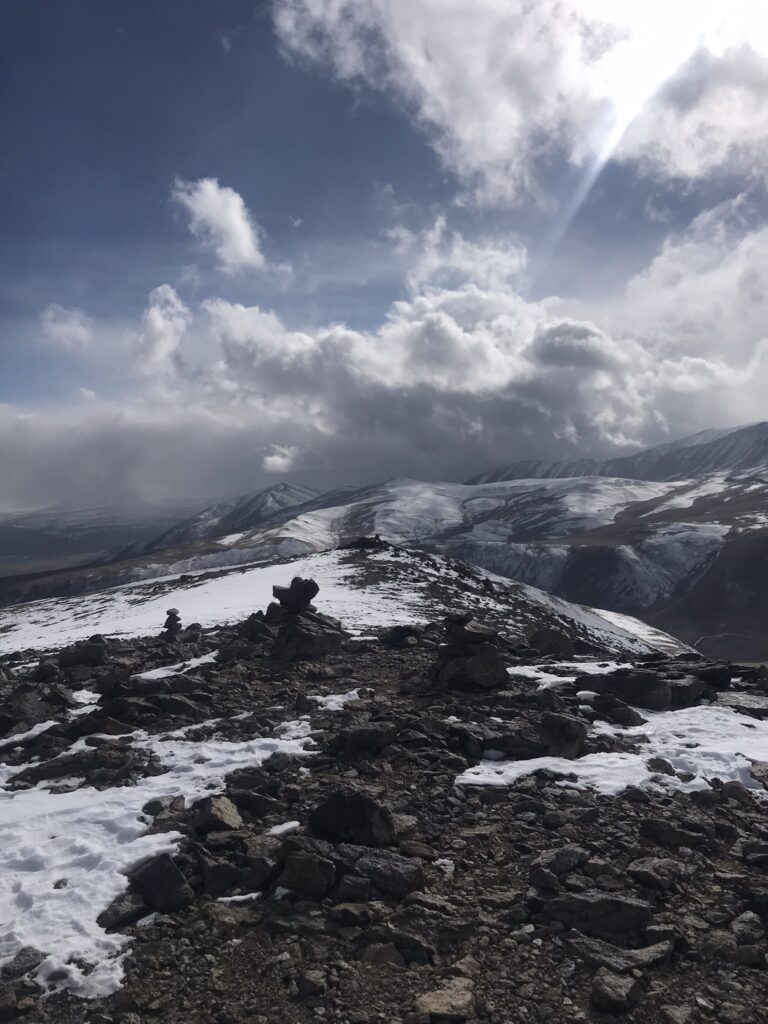 A view from Panorama Ridge in Tajikistan