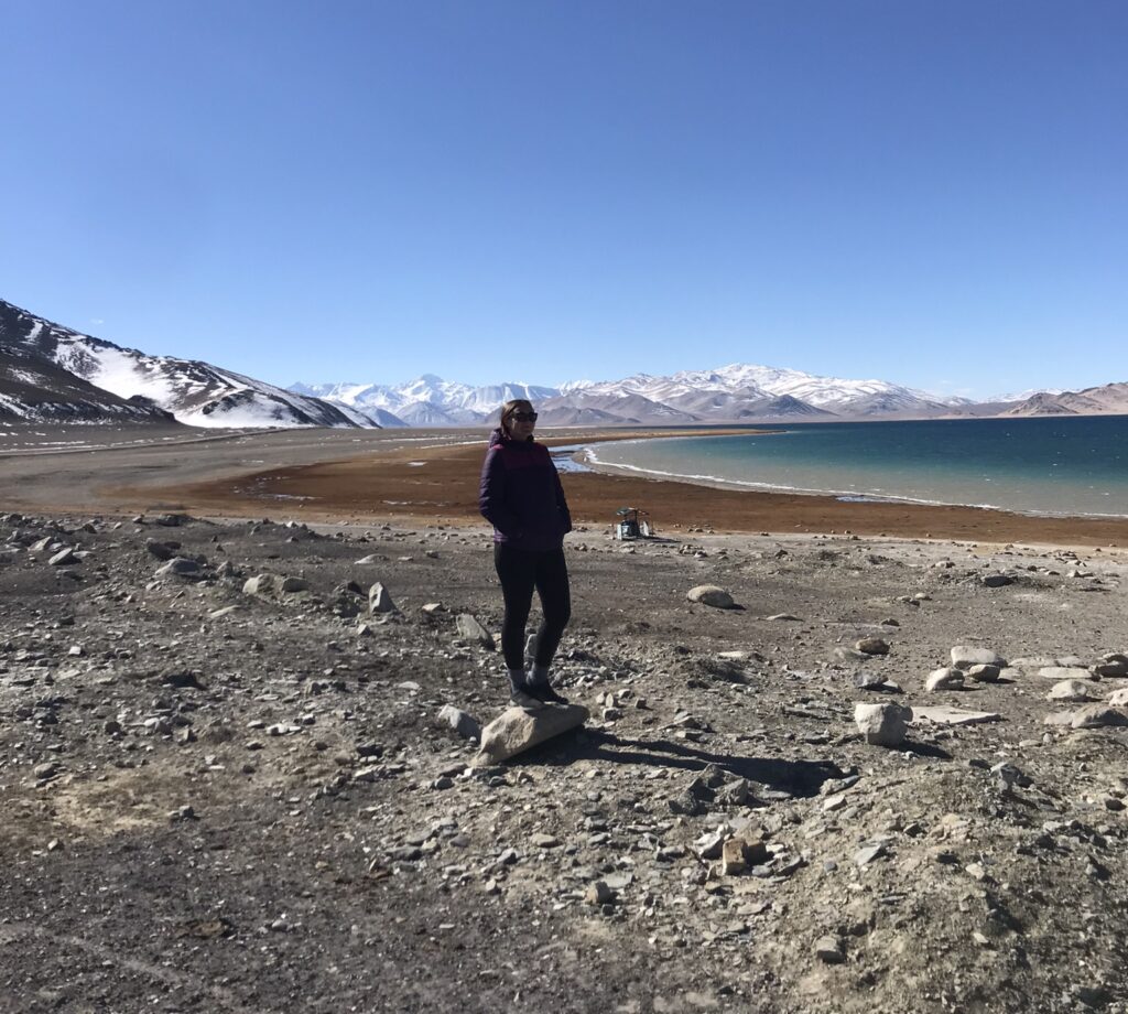 Karakul Lake in the Pamir Mountains