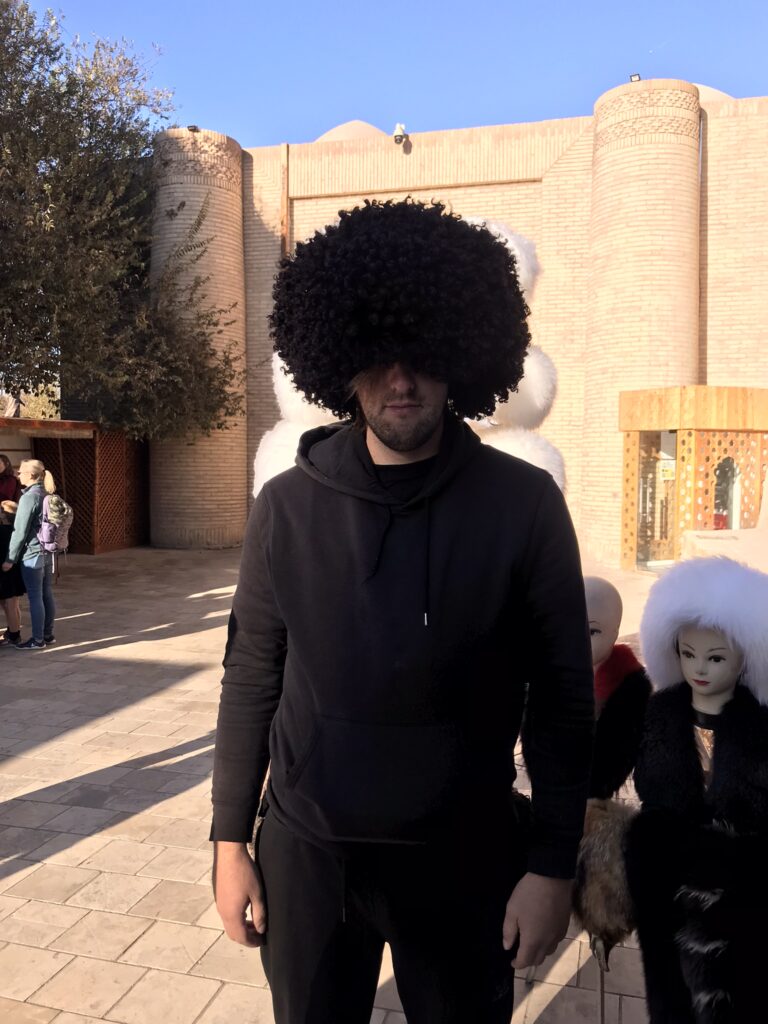 A traditional hat in Khiva