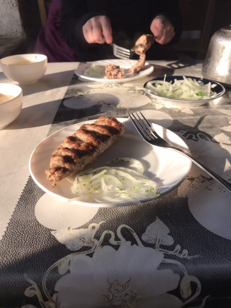 Shashlik in Samarkand