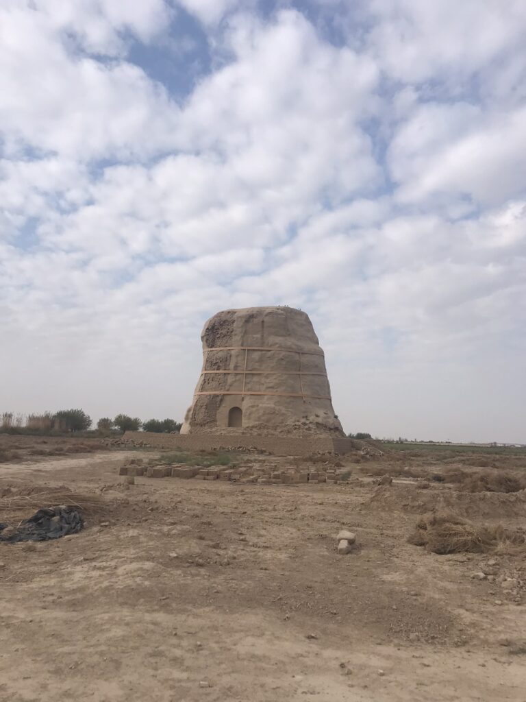 Zurmala stupa in southern Uzbekistan