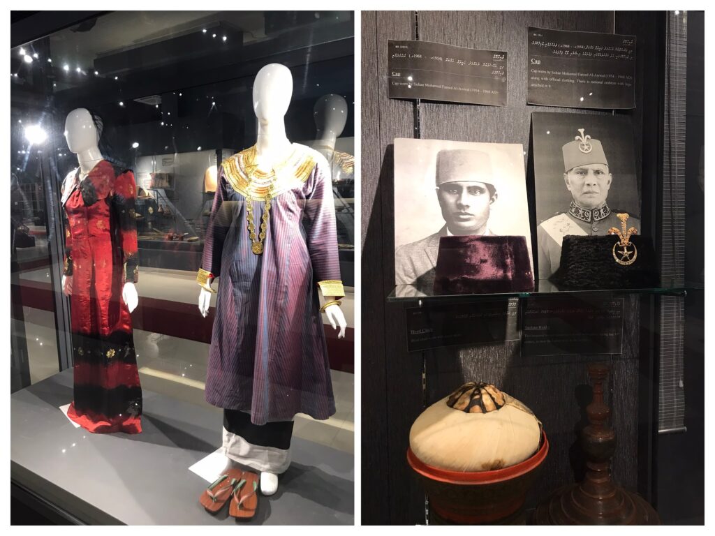 Museum displays in Malé
