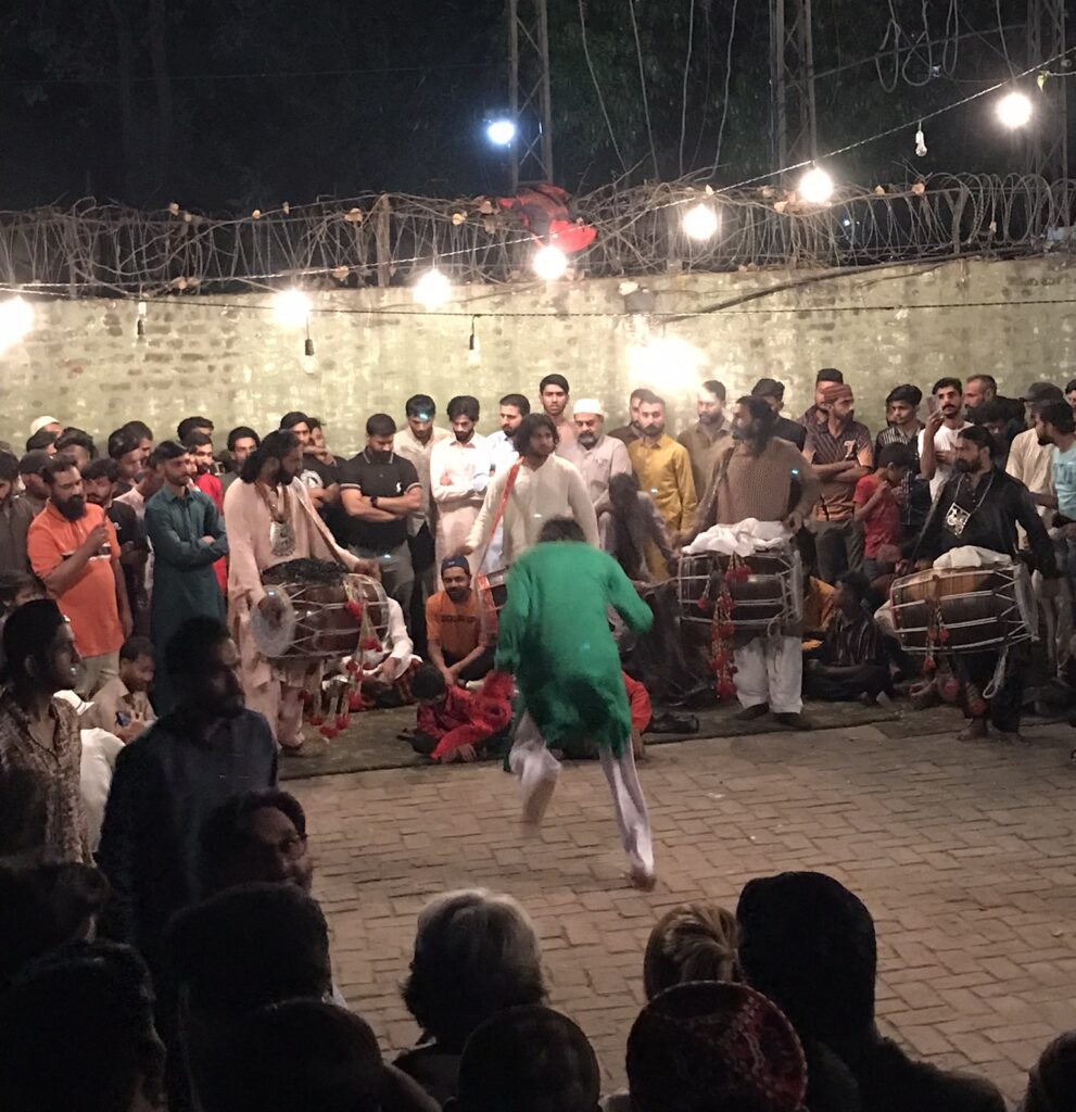 A sufi dhamaal at the shrine of Shah Jamal in Lahore
