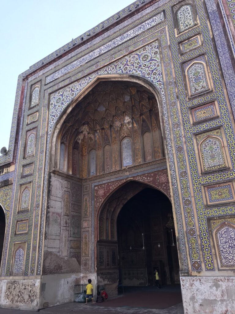 Wazir Khan mosque in Lahore