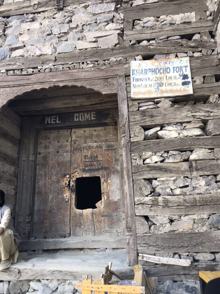 Kharphocho Fort in Gilgit-Baltistan