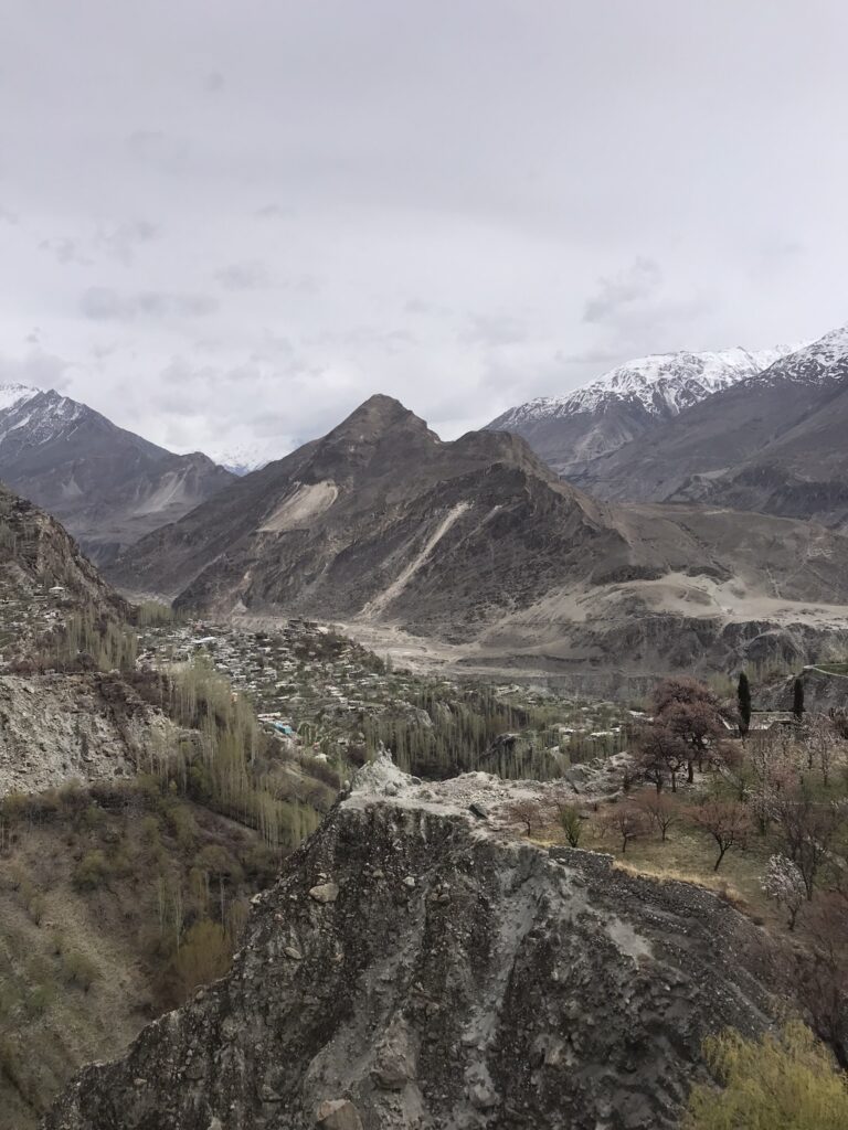 A view from Baltit Fort in Karimabad