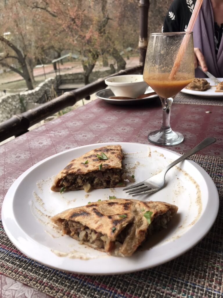 Chapshuro in Hunza in Gilgit-Baltistan