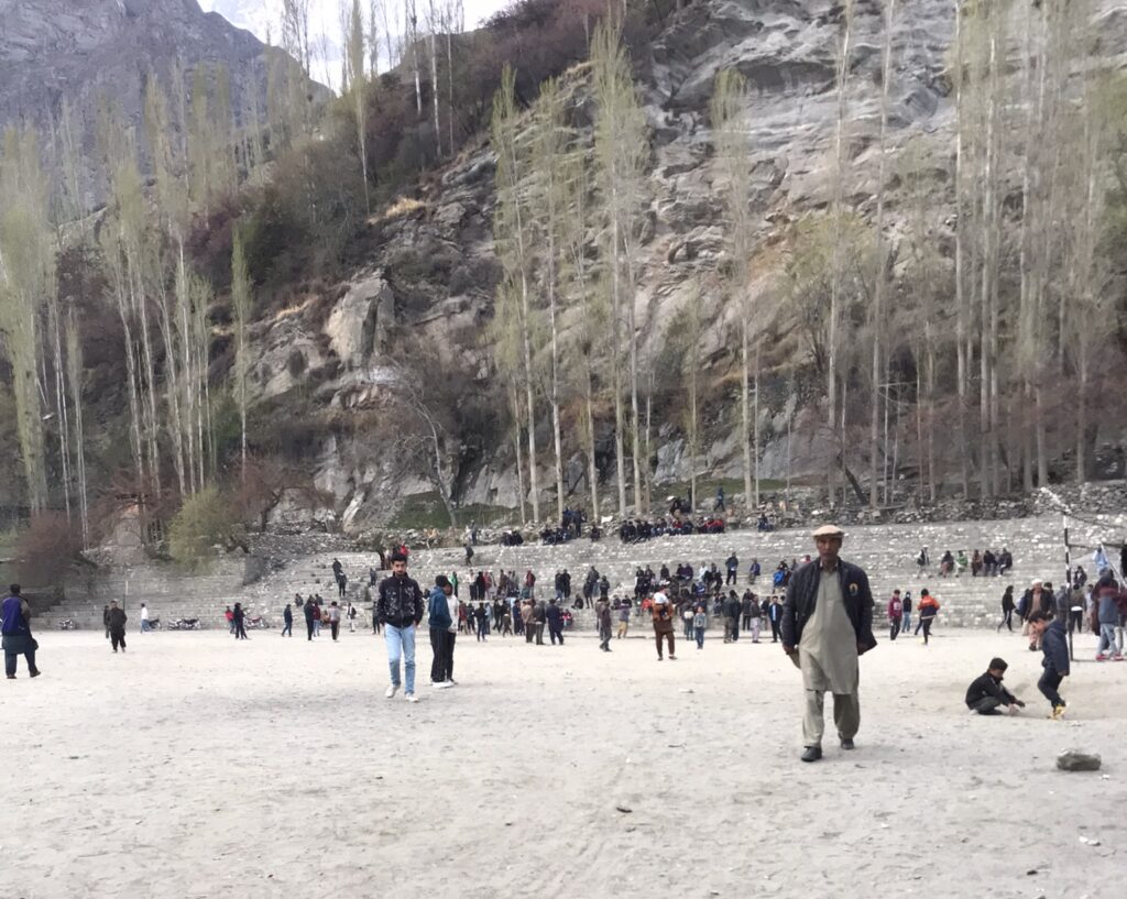 Local people in Altit in Gilgit-Baltistan