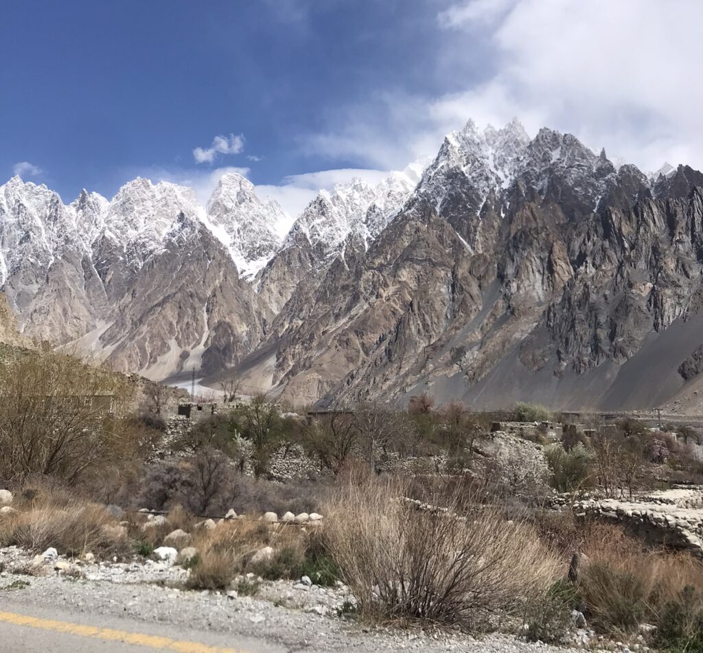 The Passu Cones in Pakistan