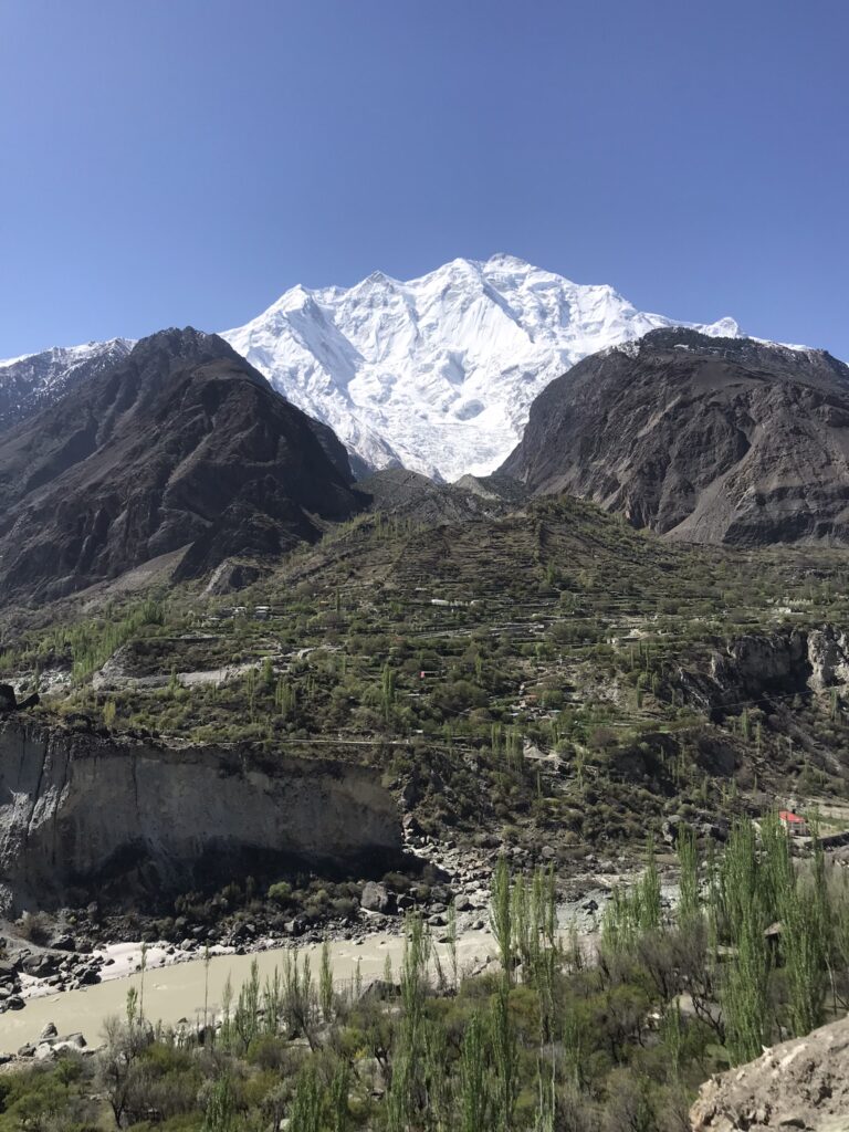 Rakaposhi view point near Minapin in gilgit-Baltistan