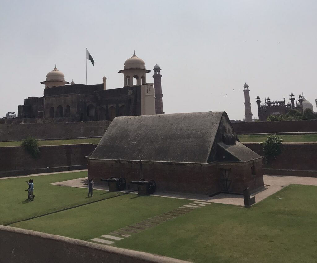 A building in Lahore Fort