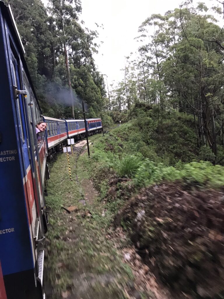 Train travel in Sri Lanka