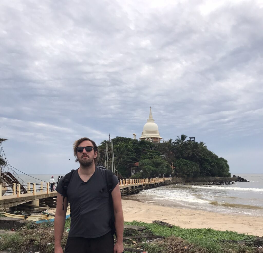 A Buddhist shrine in Matara