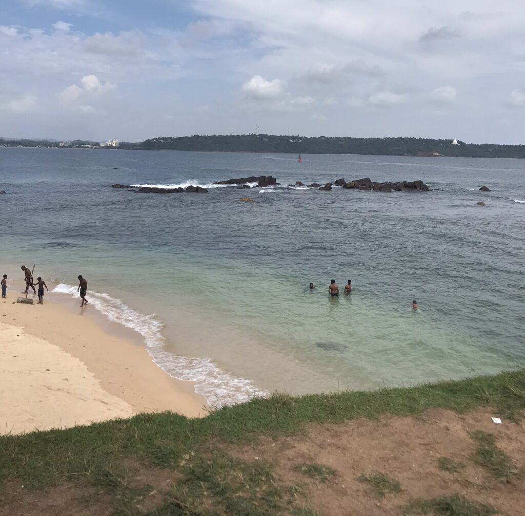 Lighthouse Beach in Galle Fort