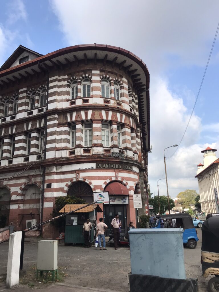 A hisotrical building in the Fort area of Colombo