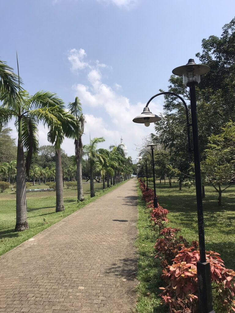 Viharamahadevi Park in Sri Lanka