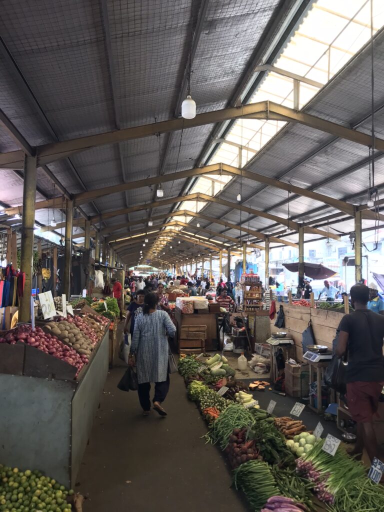 A market in Pettah