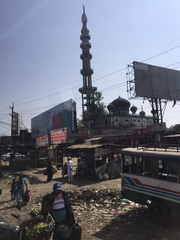 A mosque in Bangladesh
