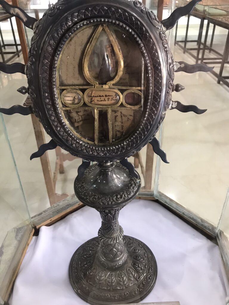 An artefact of St Thomas in Chennai